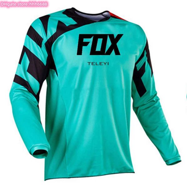 7l2m 2024 Camiseta de moda Traje de bicicleta de montaña Foxx Camisetas para hombres Motocross Mountain Enduro Bicicleta Moto Downhill Teleyi Mujeres Hombres Ciclismo MTB Camisas BMX