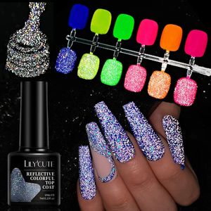 7 ml reflecterende glitter nagelgel Poolse effect mousserende gel semi permanent voor manicure nail art uv nagelgel