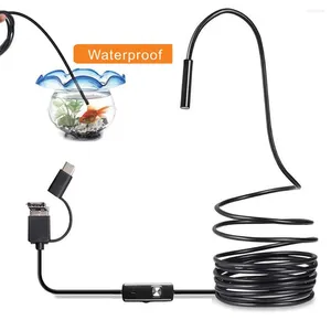 7mm HD 1M USB Type-C Voor Android Endoscoop Camera Flexibele Slang Zachte Draad/Kabel Type C Pijp Inspectie Borescope