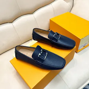 7model Männer Designer Loafer Schuhe Mode Sommer Schuhe Luxus Leder Bootsschuhe Männer Fahren Schuhe Klassische Original Männer Kleid Schuhe