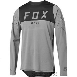 7OCA Heren T-shirts Off-road Motorfiets T-shirt Mountainbike Snelheid Overgave Hpit Fox Shirt Mtb Jersey Lange Mouw