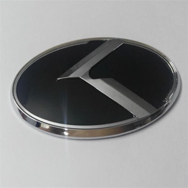 7 pièces 1 ensemble noir K logo badge emblème 3d autocollant pour KIA OPTIMA K5 2011-2017 voiture emblèmes253r