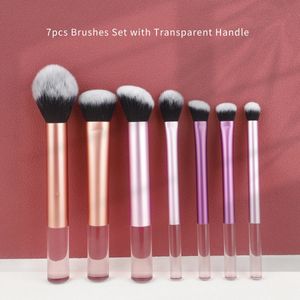 7 stuks RT make-up kwast Blush Brush Foundation Brush Highlight Brush Professionele make-upkit Make-up kwastenset Beauty Tool 240111