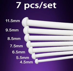 7pcsset silicone dilatateur urétral bouchons tiges de sondage jouets sexuels pour homme cbt sons urétraux bouchon de pénis insère longue tige de silicium K85324786