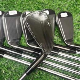 790 790 Club Head Set of Brand Black Golf Iron Cover 49p avec 240425