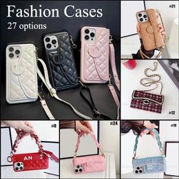 7 estilos de fundas de moda para mujer con correa trasera funda de teléfono para mujer para Ip 15 14 13 12 11 Pro Max