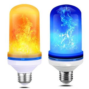 7W E27 E26 B22 ampoule à flamme 85-265V LED effet de flamme ampoules de feu scintillant émulation atmosphère lampe décorative