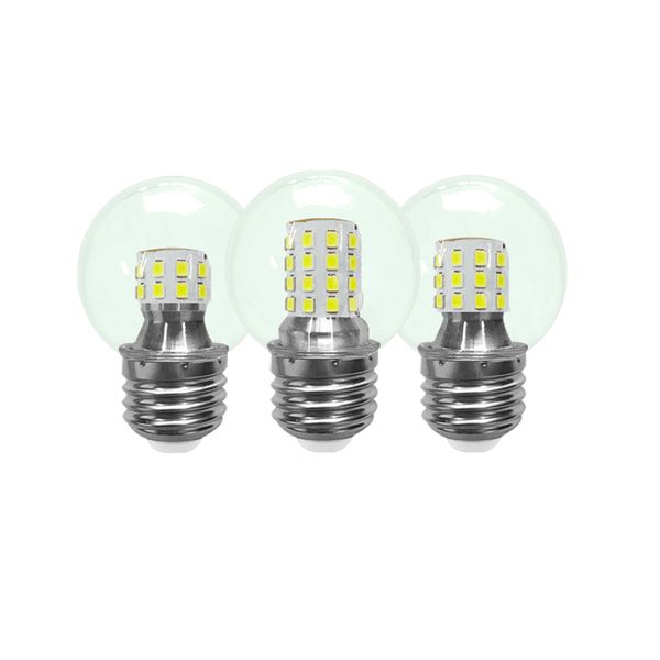 Ampoules LED G45 7W lumière du jour 60 watts équivalent E26 E27 culot à vis petite ampoule blanc froid 6500K éclairage domestique décoratif ventilateur de plafond lumières non dimmable crestech