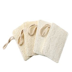 7x11 cm Luffa Naturel Plat Brosse Torchon Exfoliant et Peau Morte Bain Douche Loofahs Pour La Maison Outils A217066