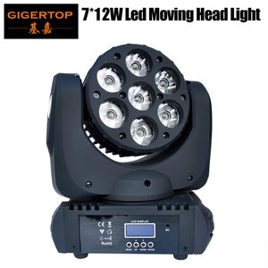 7x12W 4in1 RGBW Super Bright LED faisceau de tête mobile-4 en 1 lumière de faisceau de tête mobile 100V-240V 90W faisceau LED Light288M