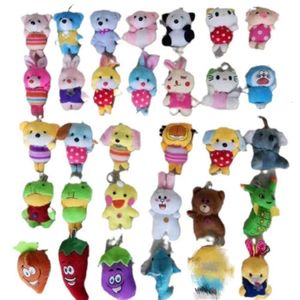 8-10cmmini Plush Keychain 3 4inch knuffeld Animal Grabbing Vending Crane Claw Hine Toys Plush Doll Toy