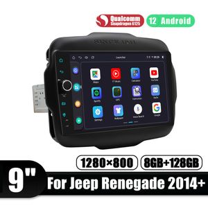 8+128GB voor Jeep Renegade 2014+ JOYING Android 12 Octa Core 9 