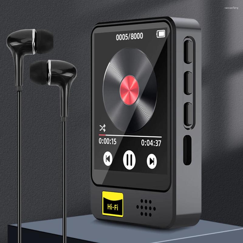 8/16/32/64GB Portable HiFi Music Player Bluetooth-Compatible 5.2 MP3 MP4 Student Walkman Built-in Speaker For Lover