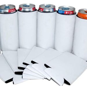 8 * 16.5 cm neopreen sublimatie kan drinken koeler lege sublimatie bierfles Koozies kan mouwen Cyz3093-2