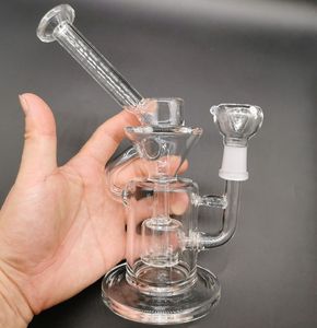 8,5 inch heldere klasse bong voor rokendolie waterkommen waterpijp tabak accessoires