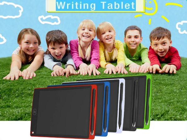 8,5 pouces LCD écriture numérique dessin tablette électronique petit tableau noir sans papier bureau tampons d'écriture avec stylet pour enfant dhl