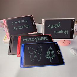 Tablette d'écriture à écran LCD de 8,5 pouces pour enfants Dessin PAD électronique Digital Doodle Board Boîtier Garçon et fille Écriture manuscrite Papier Blackboard Adultes à la maison Bureau de l'école