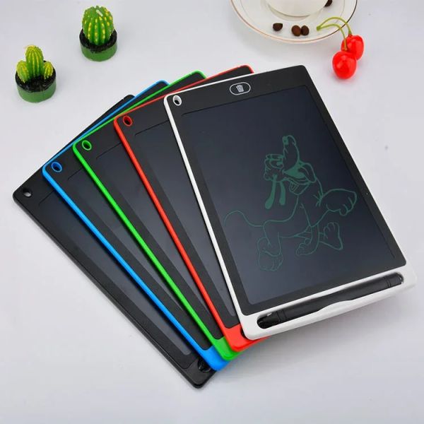 Juguetes de 8,5 pulgadas, tableta de escritura LCD, dibujo de borrado, almohadilla electrónica sin papel, tablero para niños, regalos