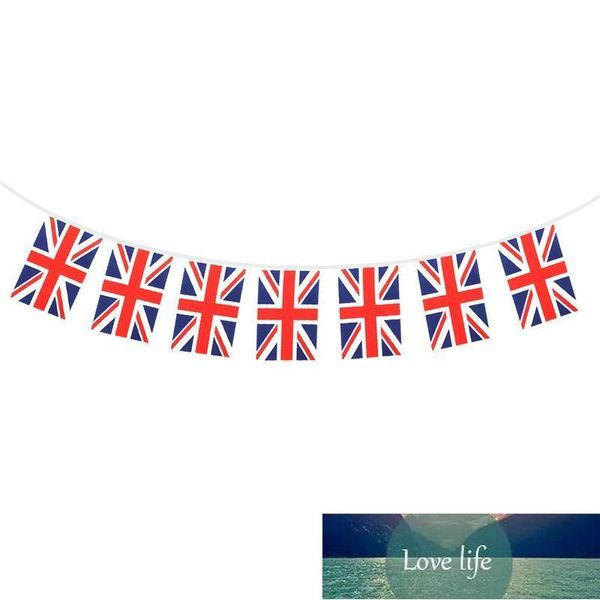 8,5 mètres Union Jack Flag Banners String 32 Royaume-Uni UK British Union Flag Bunting Banner Guirlandes pour décor de club de sport