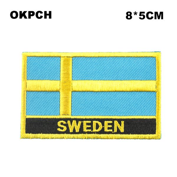 Livraison gratuite 8*5 cm suède forme mexique drapeau broderie fer sur Patch PT0148-R