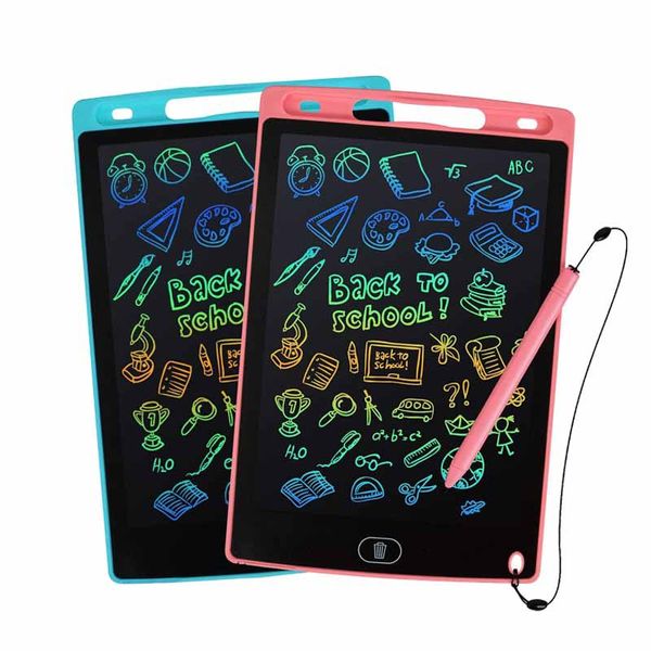 Tablette d'écriture LCD de 8.5 pouces, livres de coloriage, planche à dessin pour enfants, Graffiti, carnet de croquis, jouets d'écriture, tableau noir, planche à dessin magique, jouet cadeau