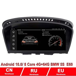8.8 ICNH 4G RAM 64GROM ANDROM 10 Auto multimedia -speler voor BMW 5 -serie E60/E61/E63/E64/E90/E9/E92/CCC/CIC Radio GPS CarPlay 4G LTE