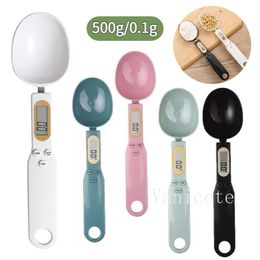 8 Color Electronic Kitchen Scale 500g 0,1g LCD Digital Mesuring Tools Digital Spoon-Sche Mini Kitchens Tools Pet Food Scales T9I002332