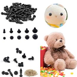 8 kleuren 50/100 stcs Plastic Safety Eyes Kit voor TeddyBear Toys 5-20mm Animal Doll Amigurumi Diy Handmaking speelgoed ogen Crafts cadeau