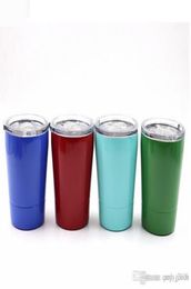 8 couleurs 9 oz de verres à vin de tumbler aspires tasse isolée en acier inoxydable lowball avec couvercle avec paille 9 oz kug cup6244302