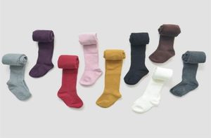 8 couleurs coton 29 ans filles enfants bébé fille collants automne et hiver couleur unie collants chaud 2110281972989