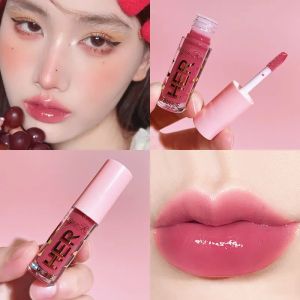 8 couleurs Liquide Lipstick étanche hydratant hydratant longue dure durable brillant brillance naturelle gembe de gelée