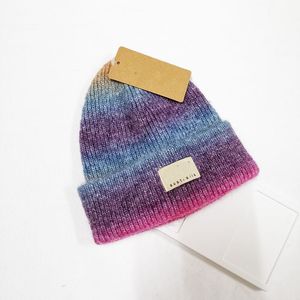 8 couleurs nouvelle marque laine acrylique tricoté casquettes femmes hommes Skullcap automne hiver élastique Skullies bonnets casquette en gros