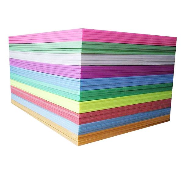 8 couleurs de carton moulé par soufflage épaissi pour les matériaux de gravure d'art pour enfants