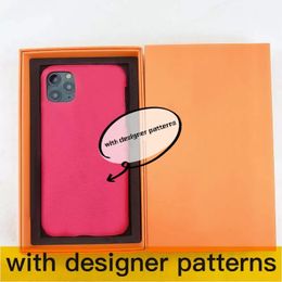 Fundas de teléfono de moda de 8 colores para iPhone 14 Pro Max 11 12 13 13pro 13promax X XR XS XSMAX funda de cuero PU diseñador fs