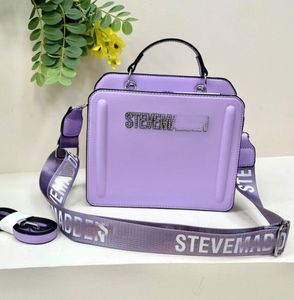 8 kleur! Tote handtassen Steve dames designer schouder steve portemonnee en emmerzakken 2 stks/set luxe pu lederen composiettas