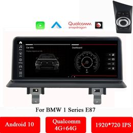8 core 4G + 64G Android 10 reproductor Multimedia para coche para BMW 1 serie 120i E81 E82 E87 E88 navegación GPS Steoro 4G LTE WIFI