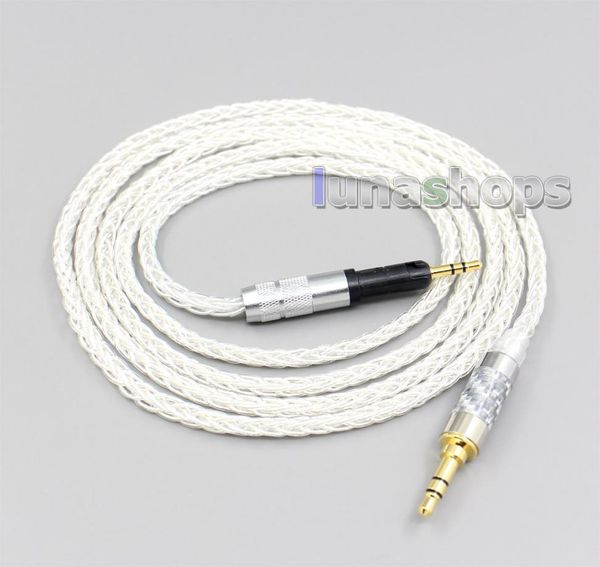 Câble d'écouteur OCC de 8 noyau pour audio technica ATHM50X ATHM40X ATHM70X LN0065371456938