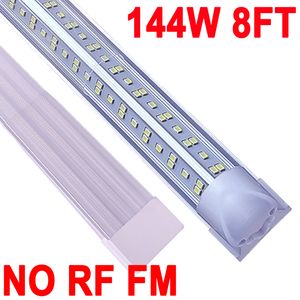 8 Ft geïntegreerde LED-buislamp 144W T8 V-vormig 96 