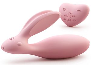 8 fonctions étanche USB Rechargeable télécommande sans fil Silicone culotte vibrante lapin vibrateur Sex Toys pour femmes 179011912265