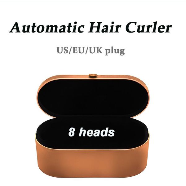 8 Têtes Multi-fonction Cheveux Styling Dispositif Sèche-Fer À Friser Automatique Boîte-Cadeau Pour Cheveux Rugueux Et Normal Fers À Friser267I