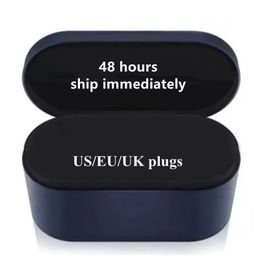 8 cabezas de rizador multifuncional profesional salón secador de pelo herramienta UE / Reino Unido / EE. UU. Juego completo de rizador de hierro con caja de almacenamiento de accesorios HS01