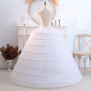 8 hoepel bruiloft petticoat onderrok voor baljurk jurk crinoline accessoires