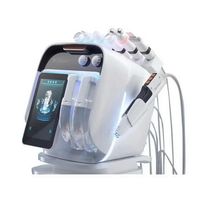 8 IN 1 Hydrodermabrasion Oxygen Jet Deep Cleaning Microdermabrasion Aqua Facial Beauty Facial Machine