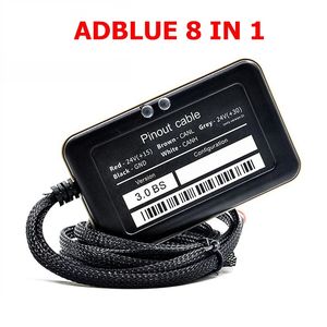 Herramientas de detección de emulador Adblue de camión 8 en 1 con herramienta de diagnóstico Nox Sensor 8in1