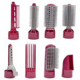 FreeShipping 8 in1 Sèche-cheveux professionnel multifonctionnel avec brosse / peigne Sèche-cheveux puissant Ensemble de sèche-cheveux avec accessoires Styl Slhq