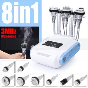 8 In1 Unoisetion Cavitation 2.0 Minceur Beauté Équipement Ultrasons RF Vide Bio Chaud Froid Marteau Corps Façonnage Mince Machine