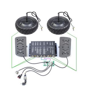 8 inch 10 inch 48V 350W450W Elektrische motor Kartaandrijfcontroller Ondersteuning van schakelaar Off-road borstelloze naafbalans Elektrisch