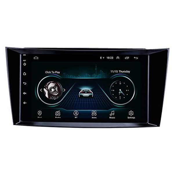 Radio de vídeo para coche con navegación GPS Android de 8 pulgadas para Mercedes Benz Clase E W211/CLS W219/CLK W209/Clase G W463 2001-2010