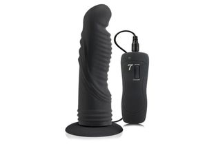 8 inch lange anaalplug vibrator voor mannen buttplug G-spot dildo clitoris massage zuignap gay speelgoed volwassen seksproduct voor vrouwen Y187300951
