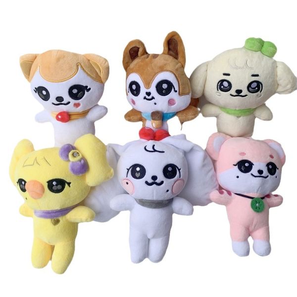 8 pouces nouvelle poupée en peluche kawaai dessin animé mignon chiot poupée en peluche cadeau d'anniversaire pour enfants en gros gratuit UPS/DHL